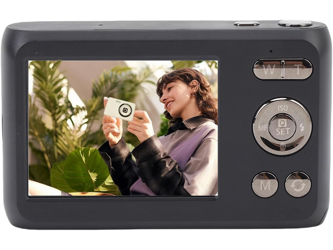 Câmera Digital 4k De 64 Mp, Câmera Portátil Com Ecrã De 2,7 Polegadas, Zoom