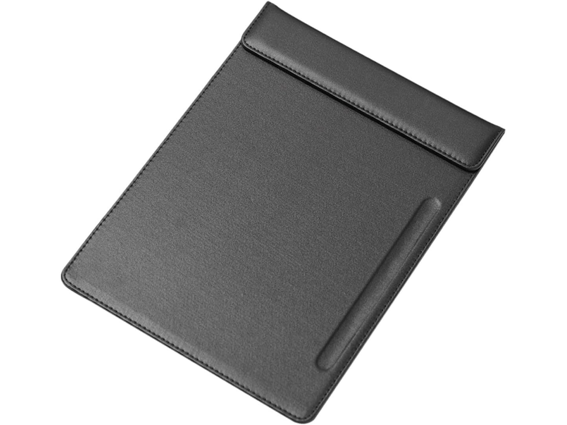 Prancheta Artibetter Versátil E Portátil Em Pu Preto Escritório Casa, Pasta Magnética Multifuncional Ideal