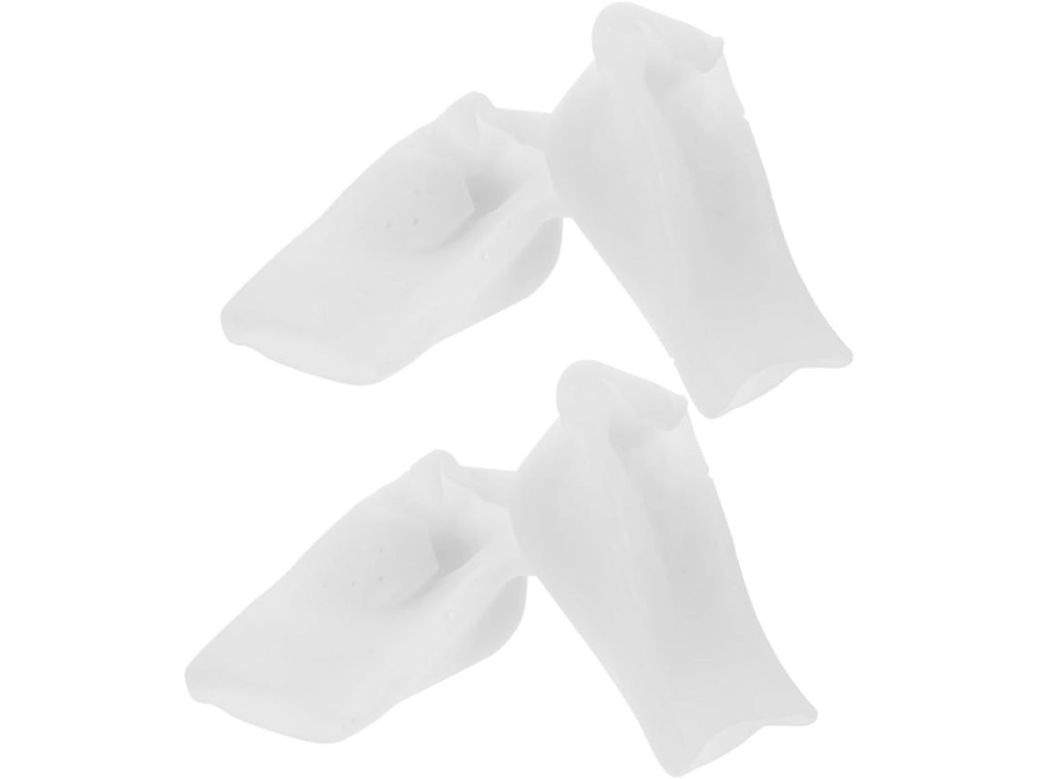2 Pares De Palmilhas Para Aumentar A Altura, Almofadas De Calcanhar Invisíveis Silicone, Palmilhas Reutilizáveis E
