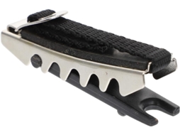 Capotraste De Plástico Preto Para Guitarra Folk E Banjo