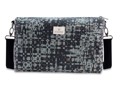 Mala Personalizável 30 cm x 20 cm x 10 cm JYOKO Brooklyn para Cadeira de Passeio Preto
