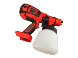Laxiscreed Pistola De Spray Eléctrica Sem Fios De Alta Pressão 900ml Para Pintura E Coloração
