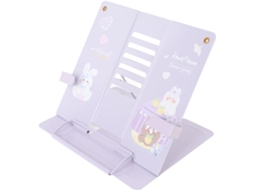 Suporte para Livros com Estampa, Ideal para Tablets e Celulares, para Uso em Mesas. SFUSHOS