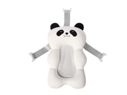 Mali coxim de Suspensão para Banho Bebê Universal Antideslizante Material Confortável Branco Panda