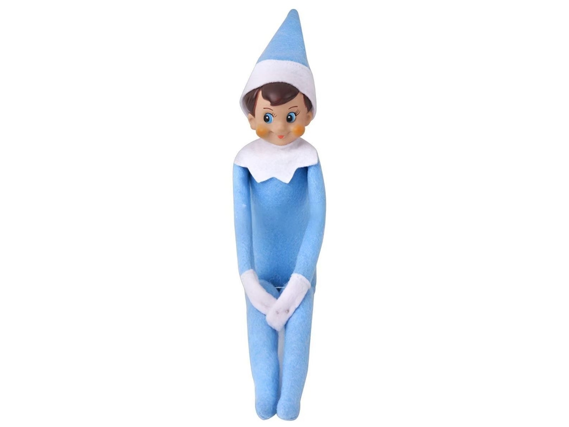 Elfo De Natal Decorativo, Figura Natalina Fofa Para Árvore De Natal E Decoração De Casa**popular Blue Baby-aquaforge
