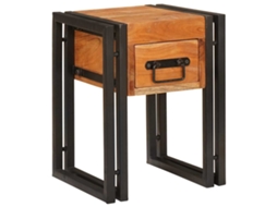 Vidaxl Mesa De Apoio 30 X 30 X 40 Cm Madeira Sólida De Acácia