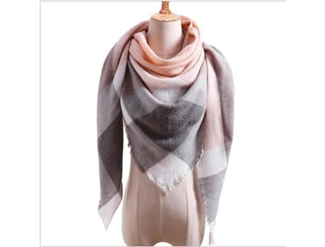 Lenço de Mulher XICHAO Rosa (140 cm)