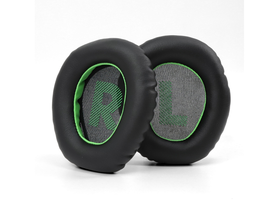 Almofada para Auscultadores JBL Quantum Q100 de Orelhas de Espuma Macia Preto Verde XIAOMOYU