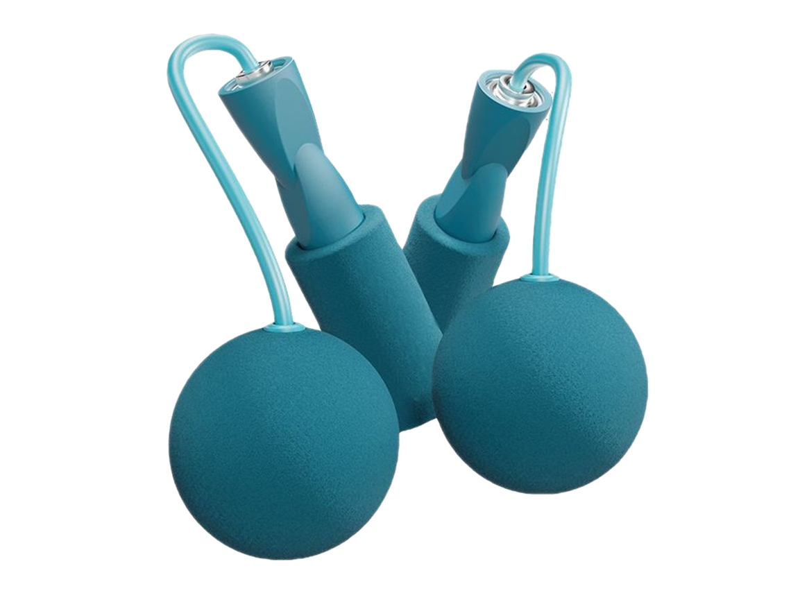 Corda De Pular Sem Fio De 6,5 Cm Com Bola Pesada, Rolamento Duplo, Corda De Arame Silenciosa Para Exercícios Esportivos Internos, Aquaforge