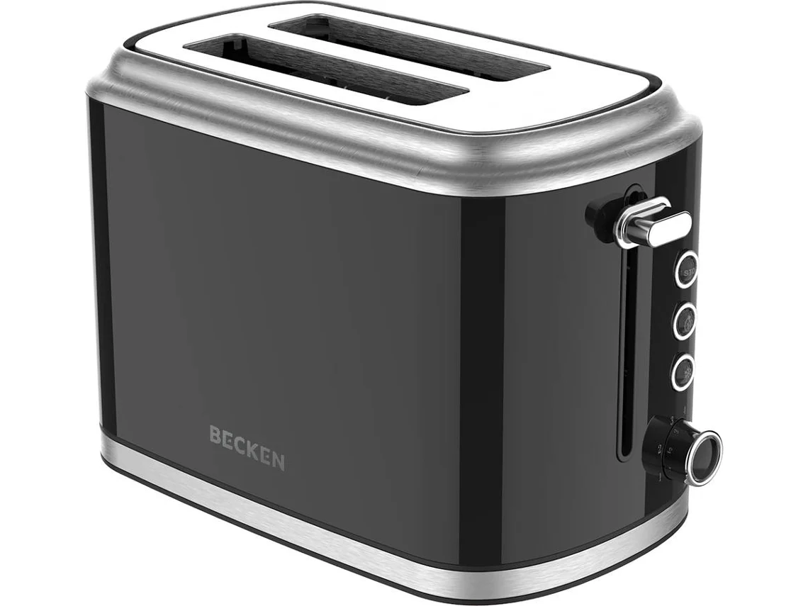 Torradeira 2E BECKEN BT8766RD (Outlet Grade A - Preto)