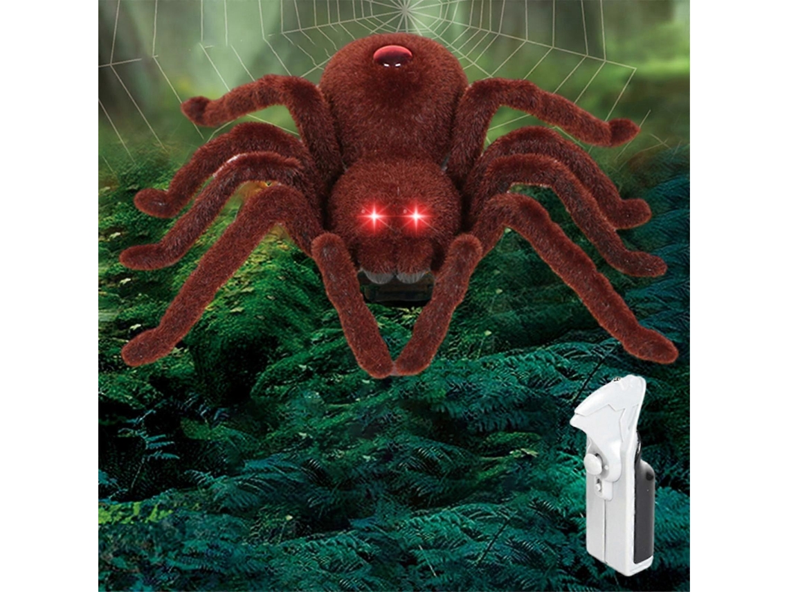 Brinquedo De Aranha Com Controle Remoto Para Brincadeiras, Piadas De Halloween E Surpresas Divertidas Ly Ebike