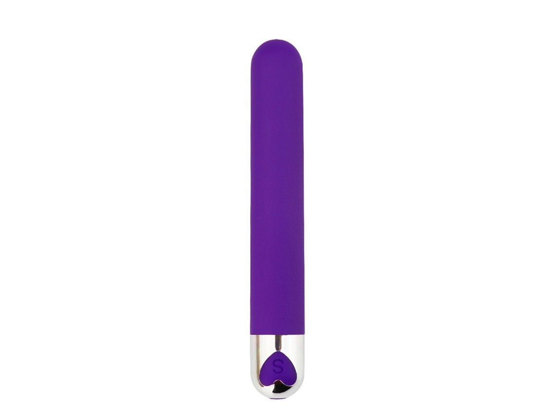 Estimulador De Placer Ajustable 10 Velocidades Recargable Silicona Usb Morado Para Mujer