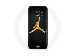 Capa para Samsung Galaxy S6 Air michael jordan logotipo amarelo