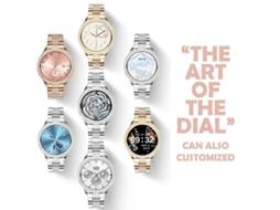 Smartwatch Feminino Compatível Com Android E Ios, Faz E Recebe Chamadas, Com Monitor De Frequência Cardíaca E Pressão Arterial 100 Modos Yizhood