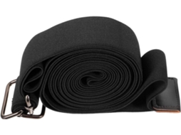 Faixa De Tensão Para Ioga Didiseaon, Preta, Não Elástica, Alongamento, Meditação, Flexibilidade Muscular