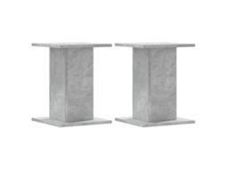 Speaker Stand, Speaker Stands Vidaxl Cinzeto Madeira Processada (30 X 30 X 40 Cm)