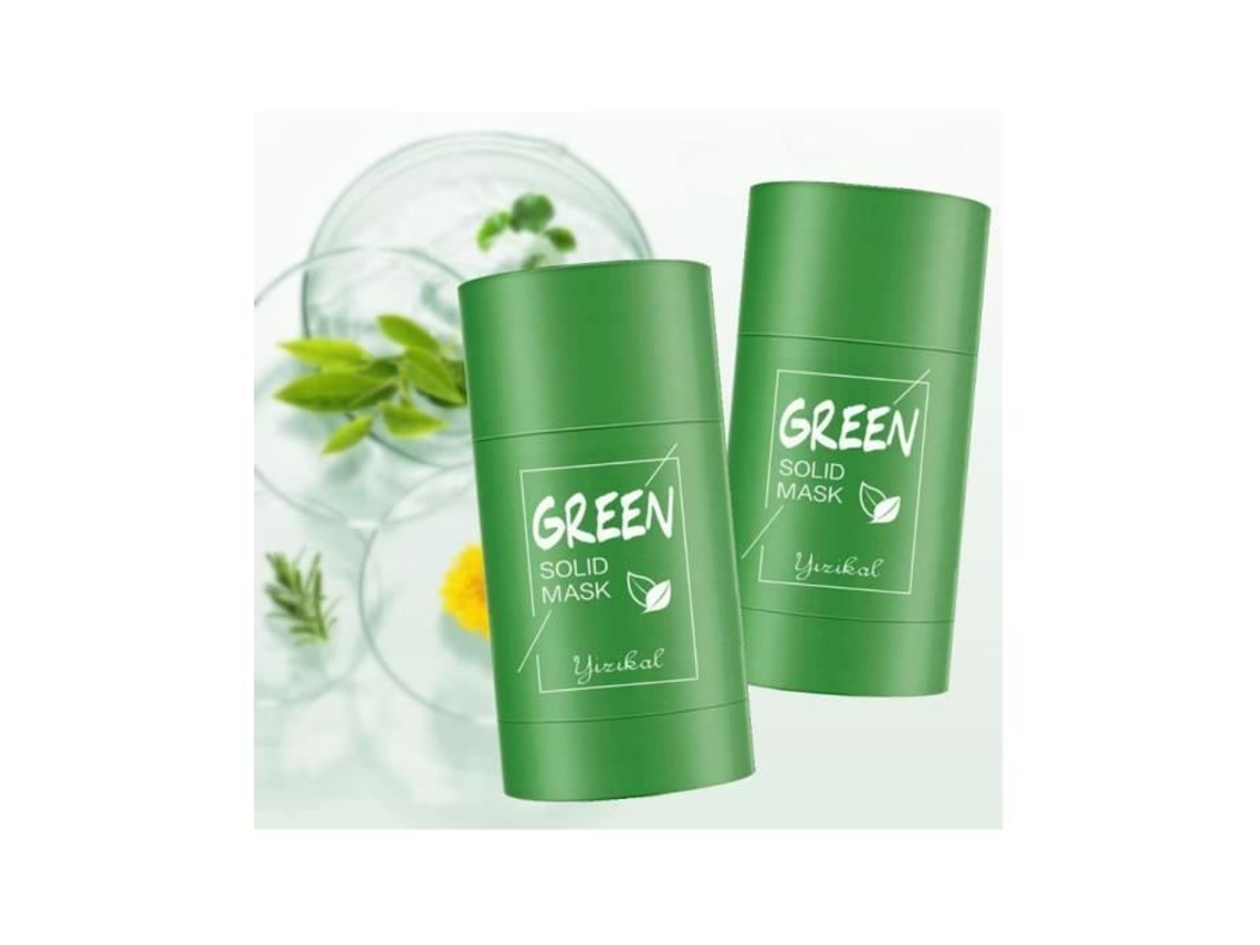 Máscara Facial Purificante de Chá Verde Chá Verde Mágico Controle de Oleosidade Cravos 2 X 40 G