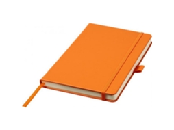 Caderno A5 Com Capa Dura, Laranja