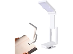 Luminária De Leitura Led Genérica – Dobrável, Portátil E Recarregável Via Usb, Ideal Para Cabeceira, Quarto, Escritório
