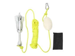 2026altiro-ancla De Barco 4 Garfios Acero Carbón Antirrobo Plegable Portátil Kit Ancla Marina Para Botes Kayaks