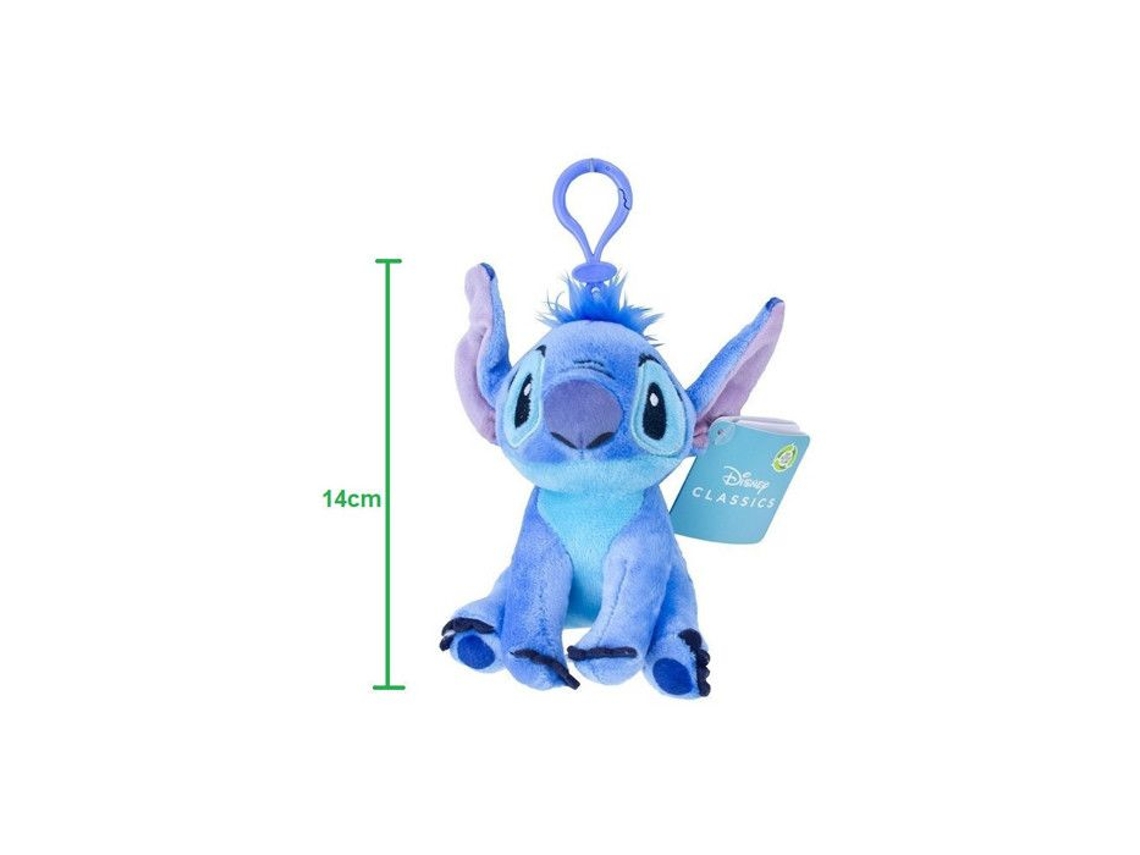 Pelúcia Disney Stitch de 14 cm, unissex, para maiores de 3 anos.