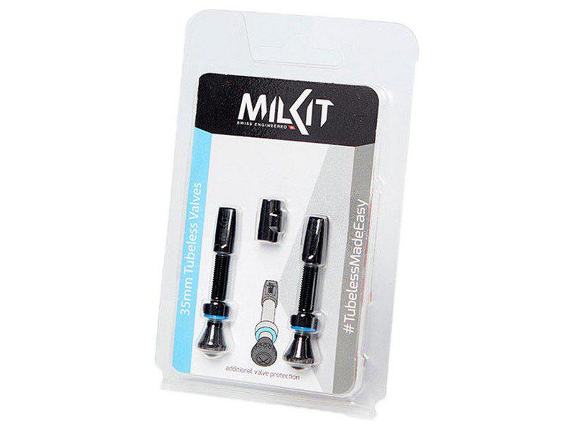Milkit Aluminium Tubeless Valve 2 Units