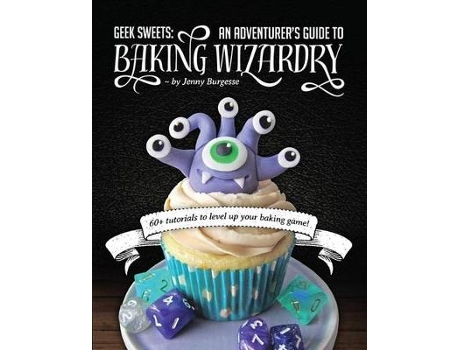 Livro Geek Sweets de Jenny Burgesse (Inglês - Capa Dura)