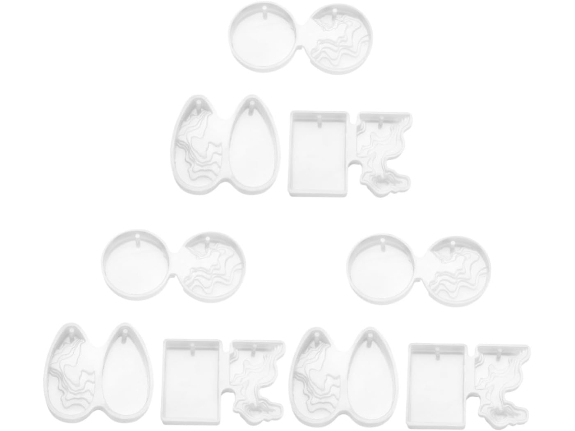 Forma De Silicone Para Bolo E Sobremesas, Conjunto De 9, Para Doces