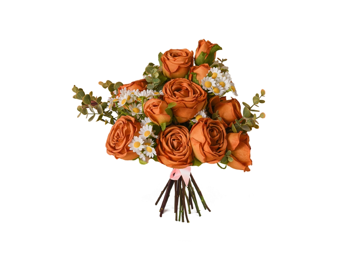 Flores Artificiais de Rosas ao Estilo Europeu LAXISCREED