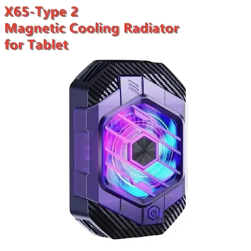 (tablet Magnético) Ventilador De Resfriamento Para Celular Com 3 Níveis De Ajuste Para Jogos