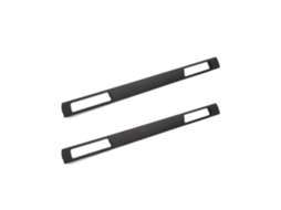 2x Painéis de Acabamento para o Suporte para Copos (ref. 51457138797) para E90, E91, E92, 325i, 328i, 330i, 335i, 335xi e M3 (cor: Pr (molduras)