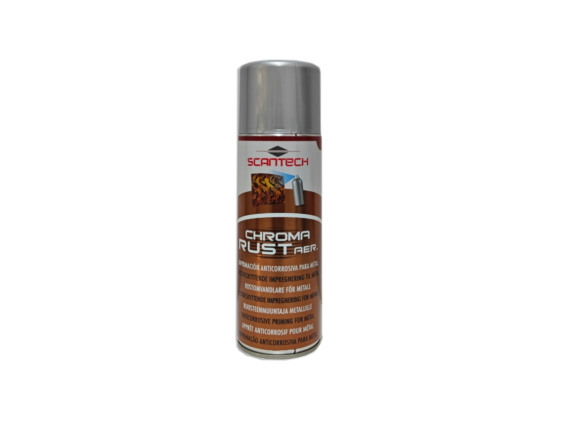 Primer Anticorrosivo Em Spray Chroma Rust Black 500 Ml