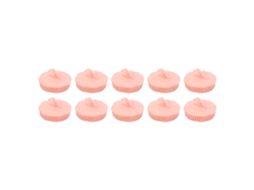 10pcs Massager De Cabeça Em Resina Escova De Shampoo Para Remoção De Caspa Massageador Úmido E Seco Cuidado Capilar