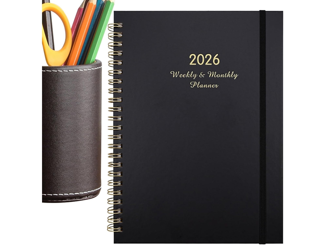 Agenda Semanal, Calendário 2026 Para Mulheres, Caderno Multifuncional Com Páginas Sem Data E Acompanhamento