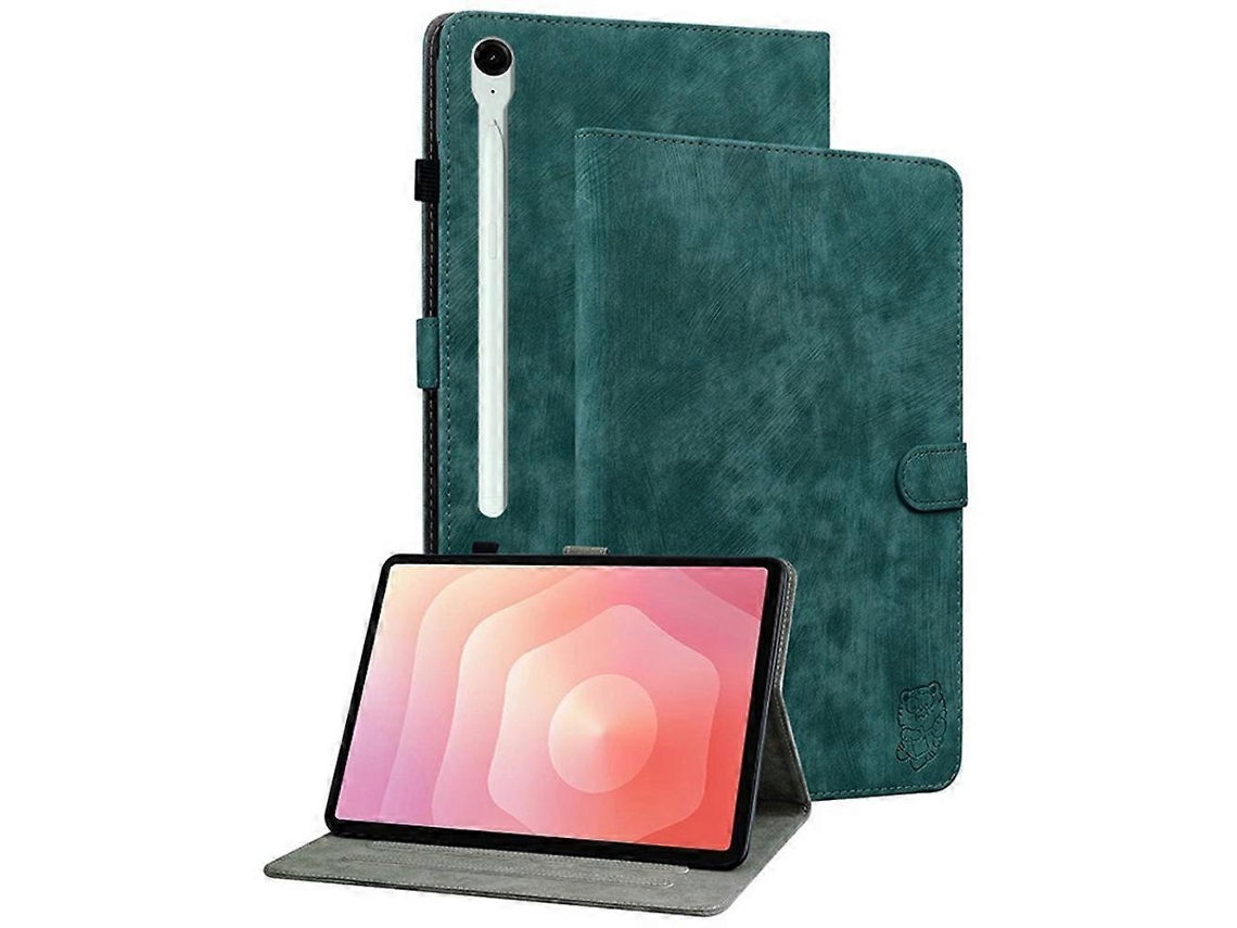 Capa Para Tablet Samsung Galaxy Tab S11 Com Estampa De Tigre, Em Couro Pu Resistente A Arranhões.