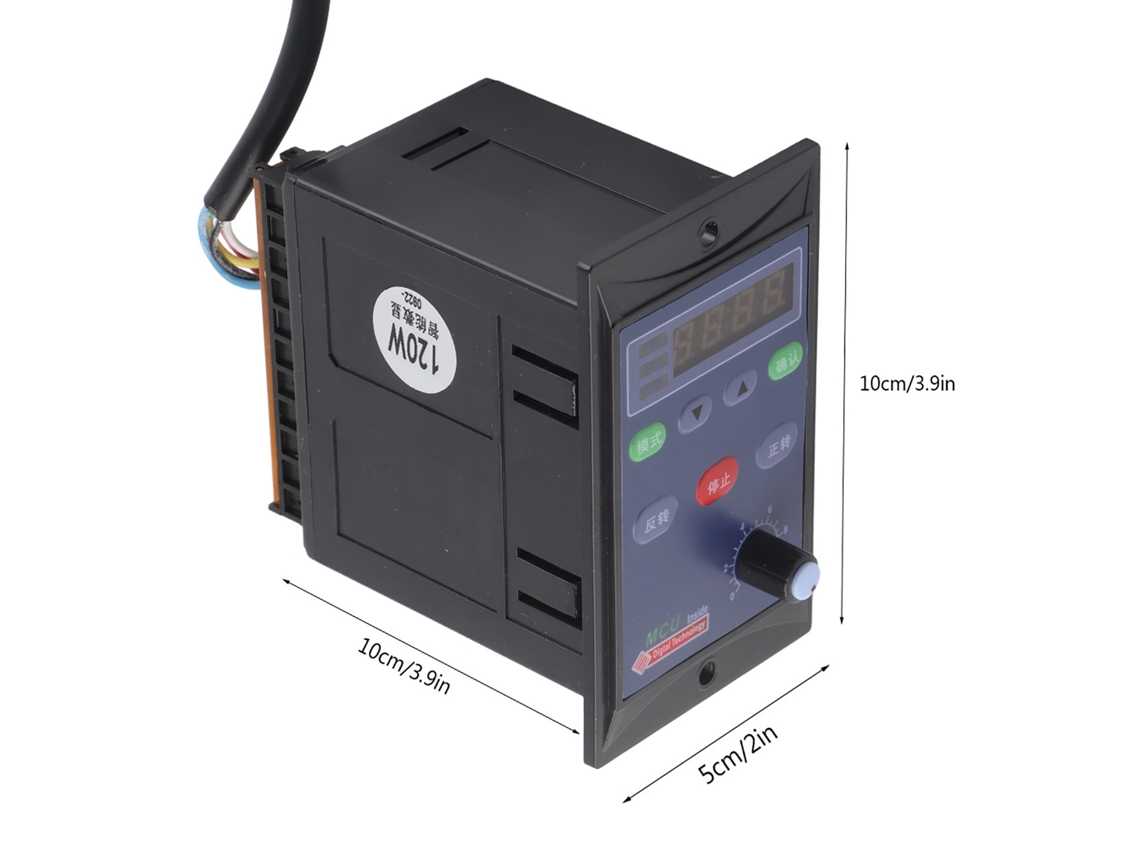 Laxiscreed Controlador De Velocidade Digital 220v Ac Para Motores 6-200w