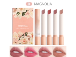 Conjunto De 4 Batons De Lábios Mate À Prova De Água E Gloss Sem Aderir Ao Copo