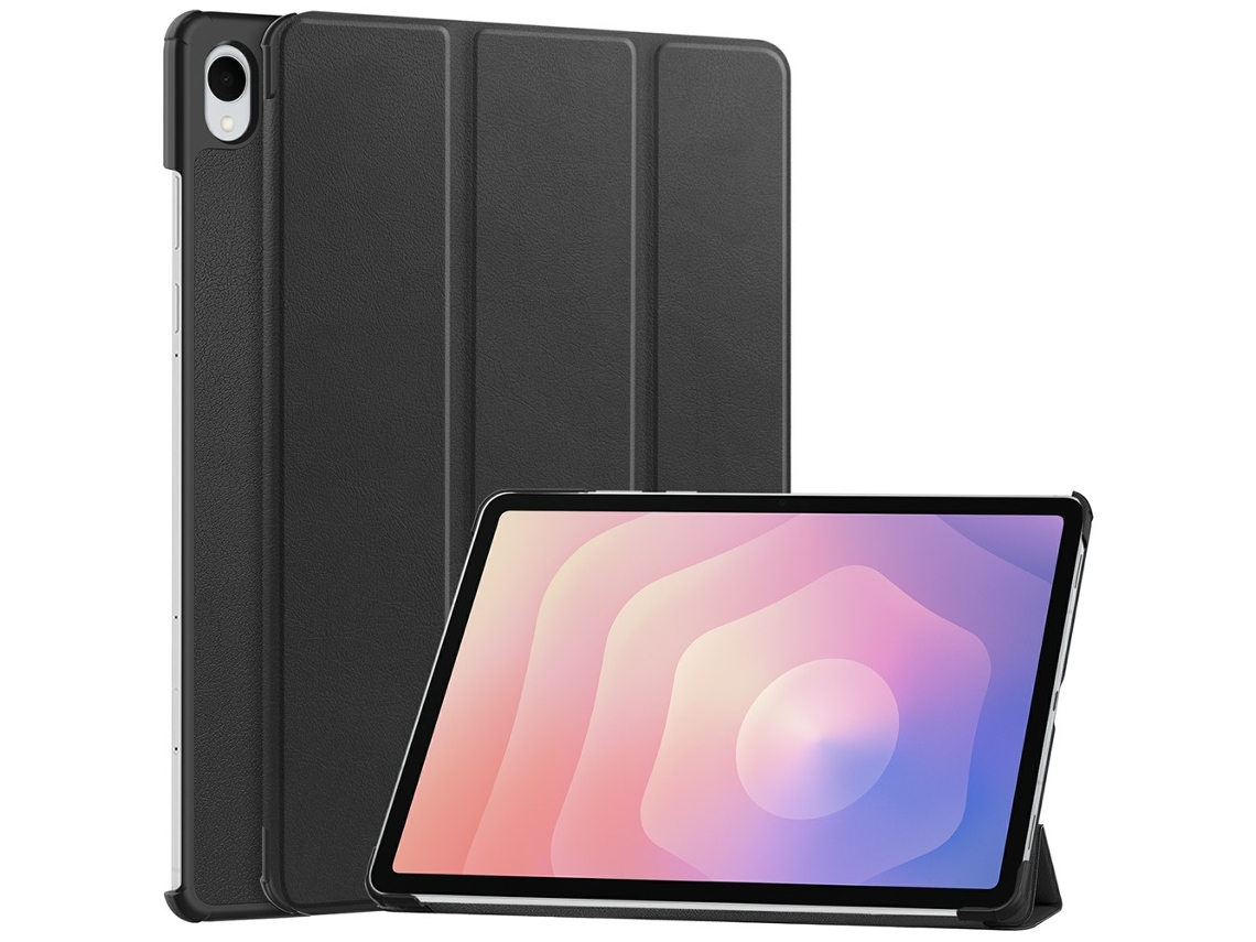Capa Dobrável Preta Para Samsung Galaxy Tab S11