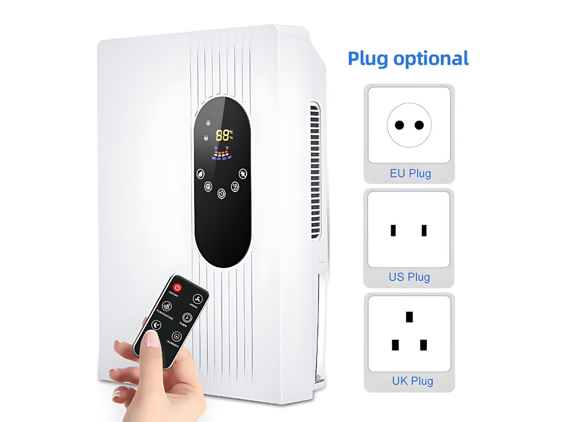 Desumidificador Laxiscreed Para Casa: Purificação E Controle Da Humidade