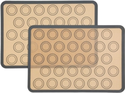 Tapete De Silicone Antiaderente Para Assar, Reutilizável, Para Pão, Pizza, Bolos E Massas No Forno