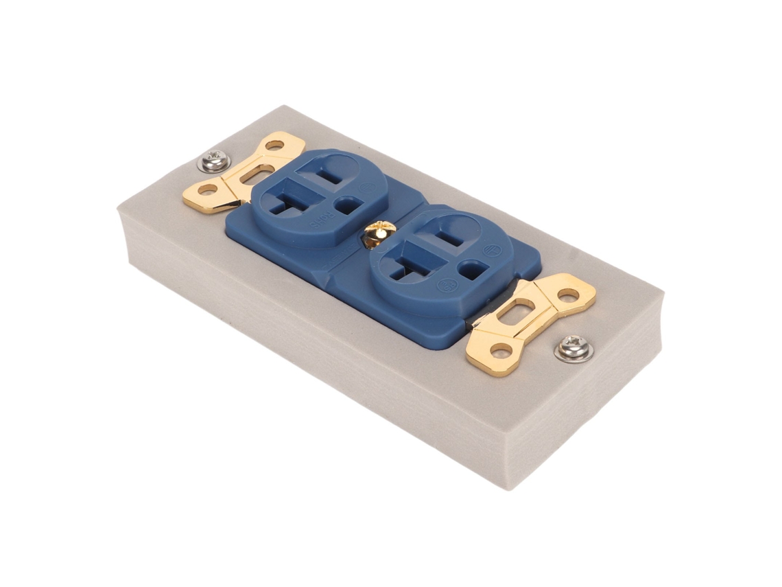 Tomada Duplex de Cobre Puro LAXISCREED