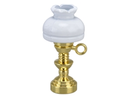 Primerox lâmpada de Mesa Miniatura Casa de Bonecas 1/12 Retro Decorativa Brinquedo 3 Anos+