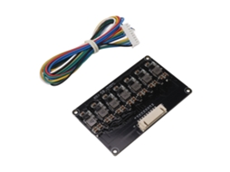 Módulo Ecualizador De Baterías De Lítio De Alta Corriente 1.2a Placa De Equilibrio Activo 8s 2.0v‑4.5v