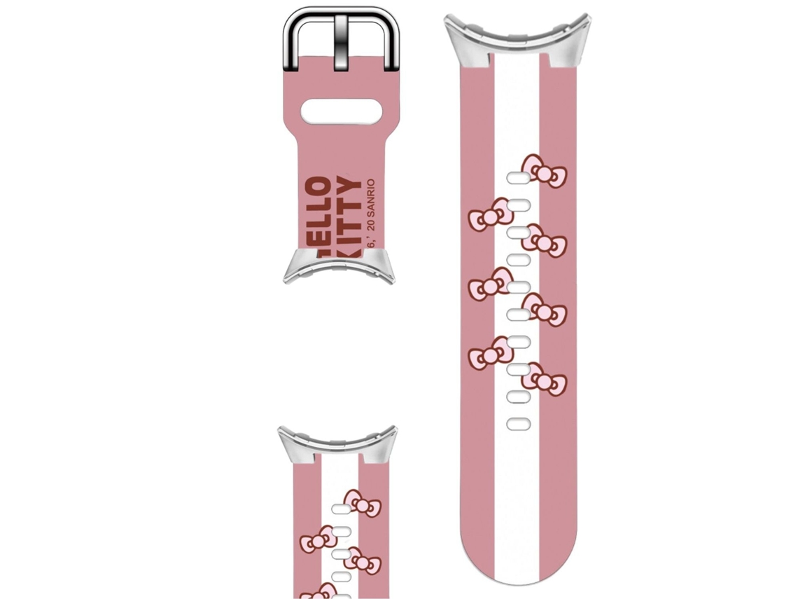 Bracelete Silicone Líquido para Google Pixel Watch Rosa