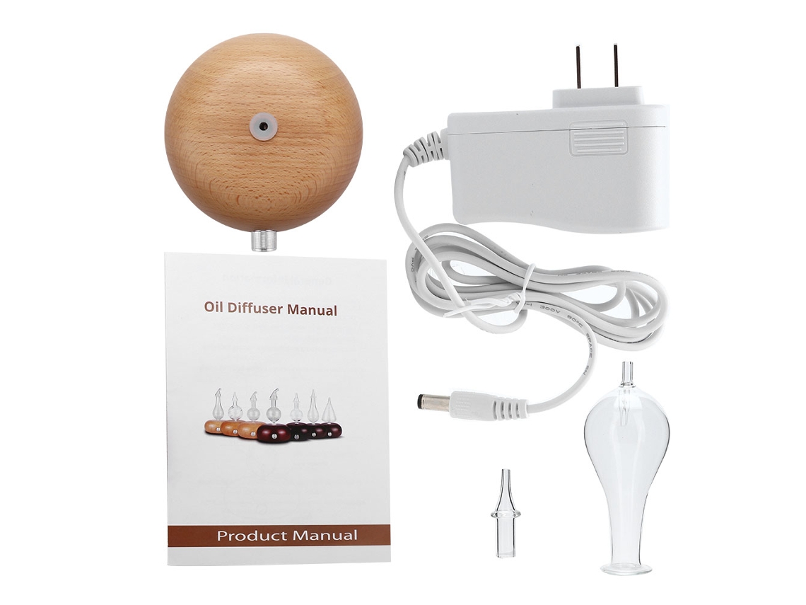Umidificador De Nébulizador Com Led Para Óleo Essencial Aromaterapia Lar