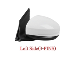 Espejo Retrovisor Lateral Honda City Gm6 2015 2018 3/5 Pinos Sem/com Led Esquerdo Direito