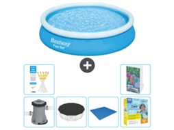 Bestway Piscina Bestway Fast Set Redonda - 366x76 Cm - 7-peças S198