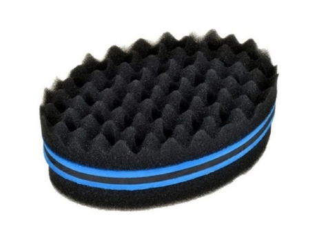 Panlom® Esponja Escova Dupla Face Em Um Twist Afro Para Cabelos Crespos Cachos Dreadlocks
