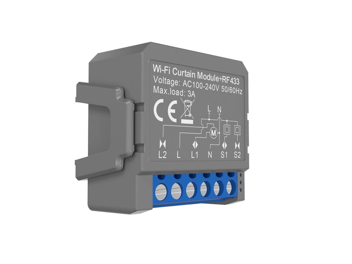 Módulo Interruptor Cortina Inteligente Wifi Tuya S/MARCA