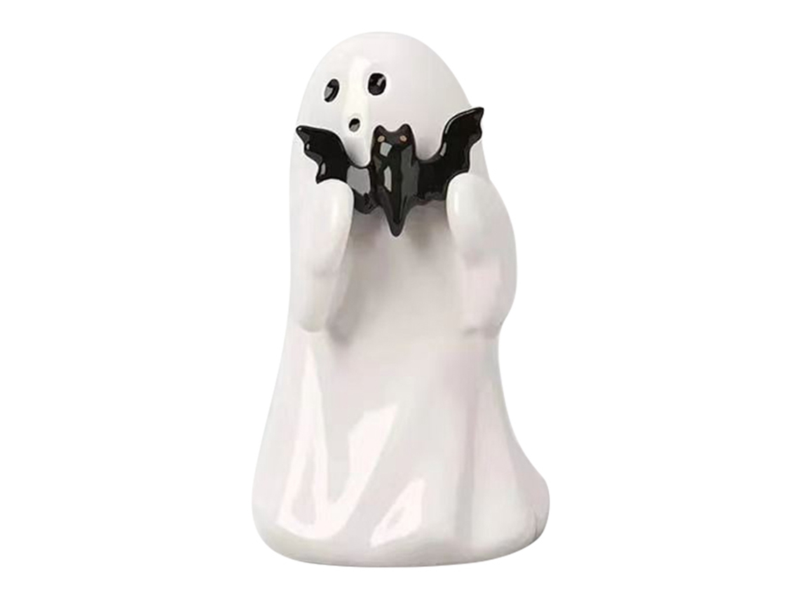Primerox estatueta de Fantasma 15cm Miniatura Decorativa de Resina para Mesa Casa Escritório